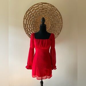 Francesca’s Red Dress